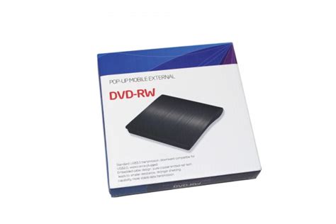 POP-UP Mobile external DVD-RW Laufwerk USB-Konnektivität Universal CD ...