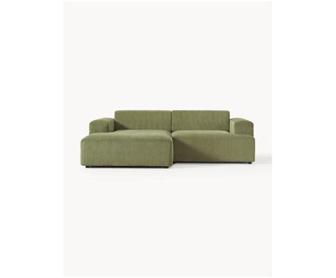 Cord Ecksofa Melva 3 Sitzer Westwing