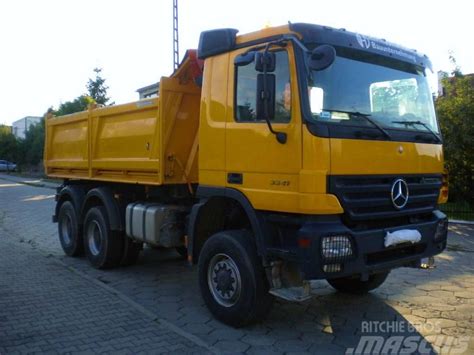 Used Mercedes Benz Actros Ak Mp X R Kipper Meiller Dump