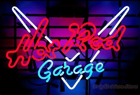 Custom Hot Rod Garage Neon Sign Custom Neon Signs