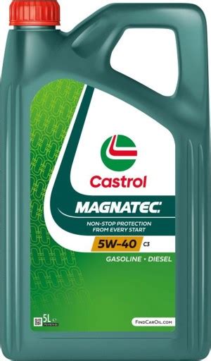 OLEJ CASTROL 5W40 5L MAGNATEC DUALOCK SN C3 LL04 FIAT 9 55535