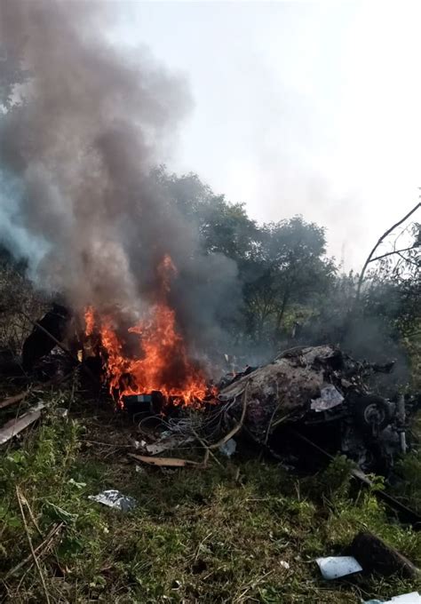 2 Pilots Among 3 Killed As Helicopter Crashes Bursts Into Flames In Pune