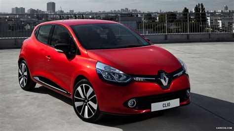 2013 Renault Clio Flame Red Hd Wallpaper 4 1920x1080