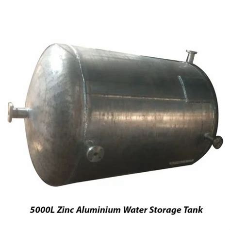 5000 L Zinc Aluminium Water Storage Tank At Rs 450000 Piece Zinc