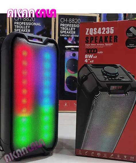 اسپیکر بلوتوثی قابل حمل مدل ZQS-4235 - فروشگاه آنلاین پخش عمده آکان کالا