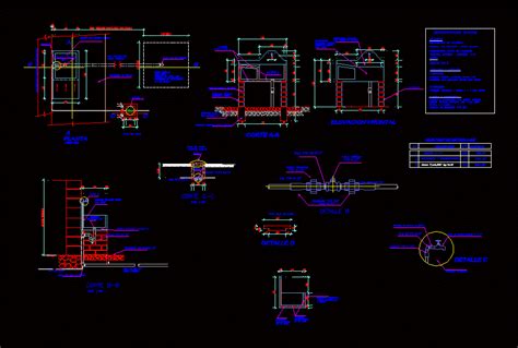 Pileta Lavadero En Autocad Librer A Cad