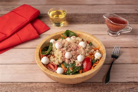 Ensalada de Quinoa y Espinacas Recetas Nestlé