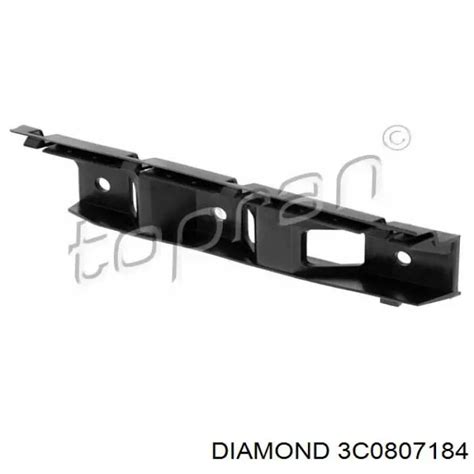 3C0807184 Diamond/DPA направляющая переднего бампера правая