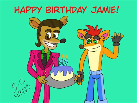 Happy Birthday Jamie By Potoroogirl95 On Deviantart