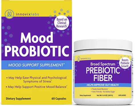 Amazon Innovixlabs Mood Prebiotic Fiber Bundle Mood Probiotic