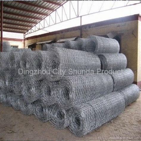 Galvanized Hexagonal Wire Mesh With Triple Twist Sd Hm01 Shunda