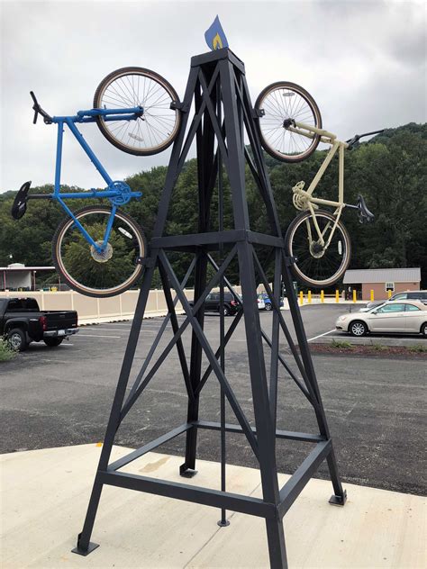 Heritage Bike Trail adds sculpture to entrance – MECDC