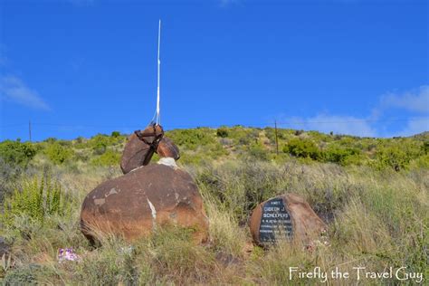 A Weird Monument Of Rocks Dedicated To Gideon Scheepers Outside Graaff