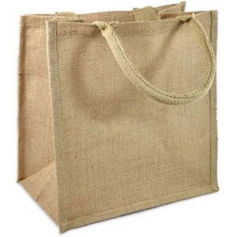 Brown Plain Jute Gusset Bag Size 8 X 6 Inch At Rs 21 5 Piece In