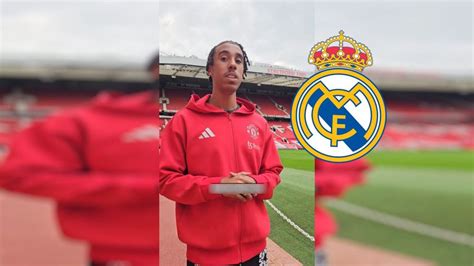 Leny Yoro Se Acuerda Del Real Madrid En Su Presentaci N Con El United