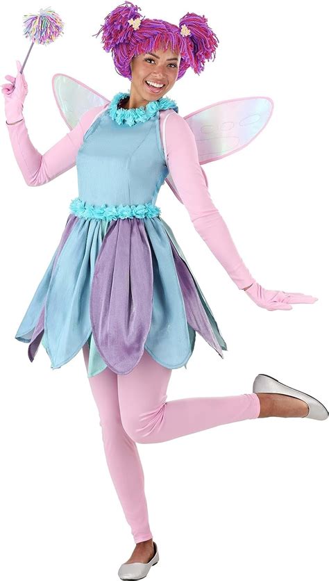 Womens Sesame Street Abby Costume Blue Sesame Street Abby Cadabby