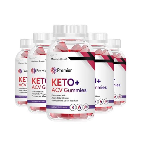 Premier Keto Acv Pack Premium Apple Cider Vinegar Gummies For