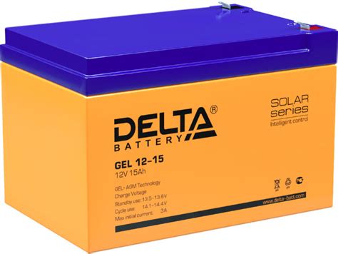 Аккумулятор для детского электромобиля 12V 15 Ah гелевый купить в СПб
