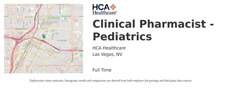 Clinical Pharmacist Pediatrics Job In Las Vegas Nv At Hca