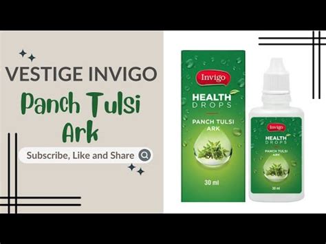 Vestige Invigo Panch Tulsi Ark YouTube