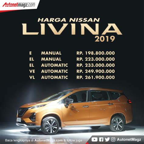 Harga Nissan Livina Autonetmagz Review Mobil Dan Motor Baru