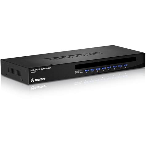 8-Port Rack Mount KVM Switch - TRENDnet TK-803R