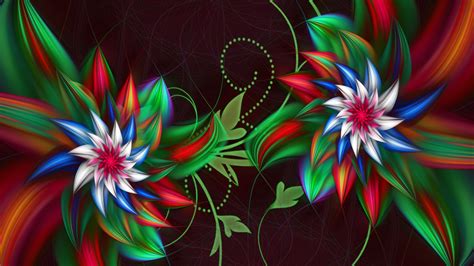 3D Flower HD Wallpapers 22708 - Baltana