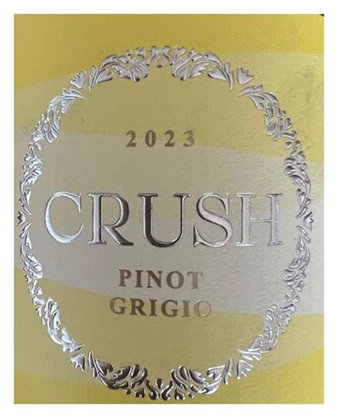 Crush 'Zero Sugar' Pinot Grigio 2023 :: Pinot Grigio / Pinot Gris