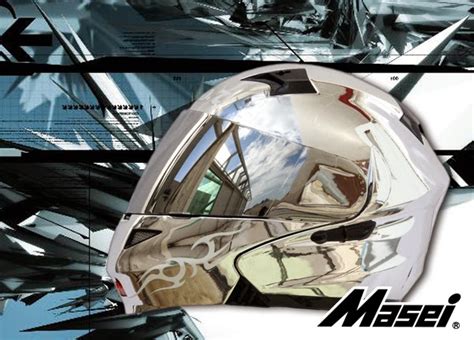 Luusama Motorcycle And Helmet Blog News Masei 815 Silver Chrome