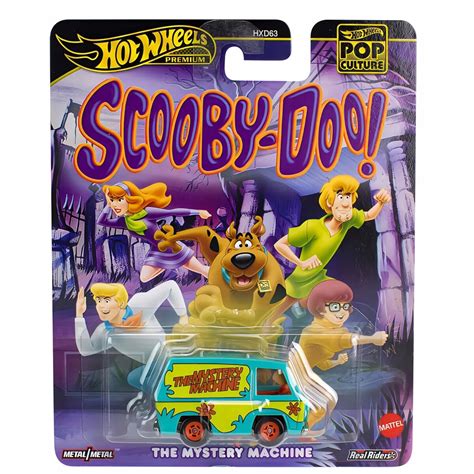 Hot Wheels Premium Pop Culture Scooby Doo a záhadný stroj JBL za