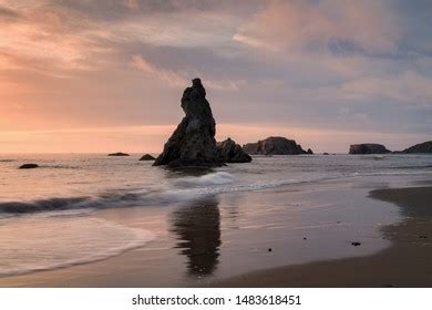 Bandon Beach Sunset Summer Stock Photo 1483618451 | Shutterstock