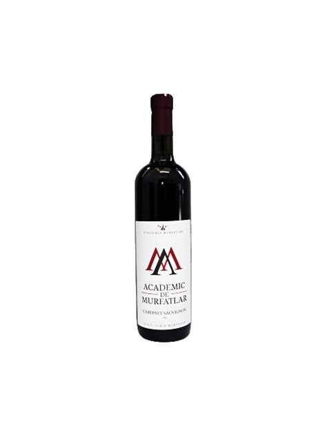 Vin Rosu Sec Academic De Murfatlar Cabernet Sauvignon 0 75L Statiunea