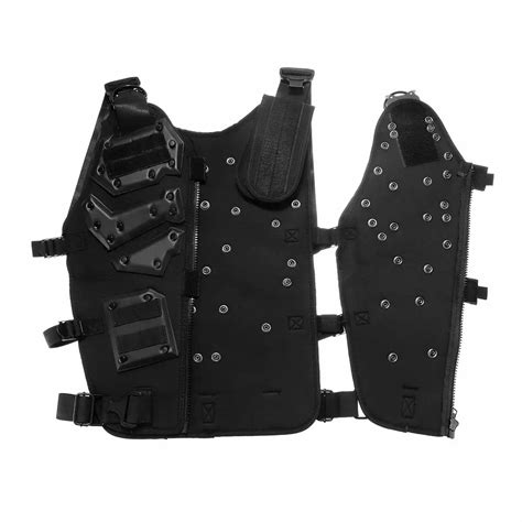 Molle Tactical Hunting Combat Gij Body Vest Body Protector Black