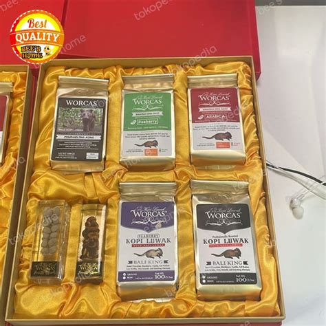 Jual Kopi Luwak Liar Paket Isi Mix All Variant Parcel Box Luxury