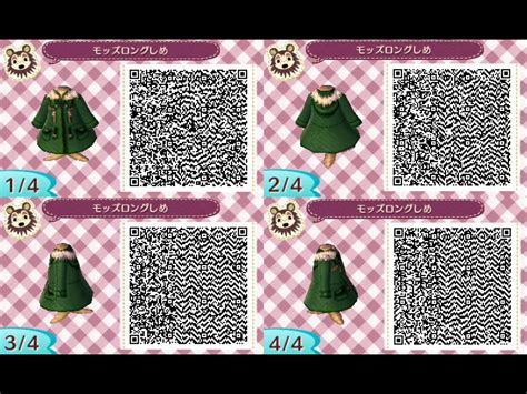 Animal Crossing New Leaf Qr Codes Winter Dresses - ANIMAL QBK