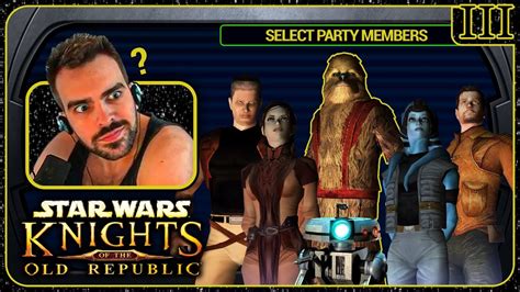 Assemble The A Lien Team Star Wars Knights Of The Old Republic