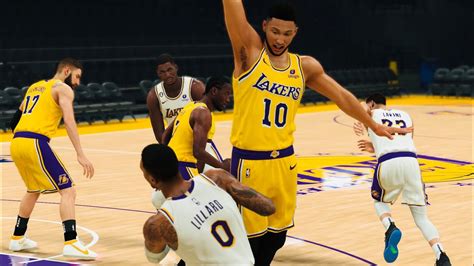 Nba K Myleague Online Los Angeles Lakers Vs Oklahoma City