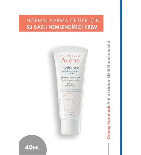 Avene Hydrance Uv Legere Light Hassas Ve Karma Ciltler I In