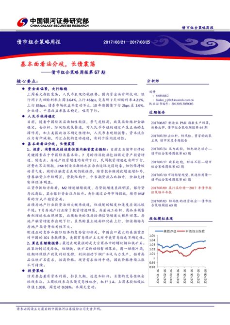 债市组合策略周报第67期：基本面看法分歧，长债震荡