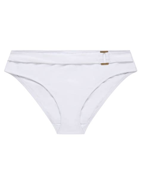 Boudoir Beach Belted Brief White TKD Lingerie