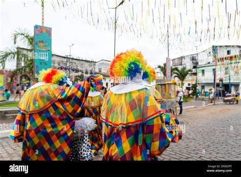 Maragogipe Bahía Brasil 20 de febrero de 2023 Personas vestidas de