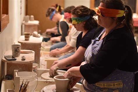 Blindfolded Pottery Class — Lucy Fagella Pottery Pottery Classes Pottery Pottery Videos