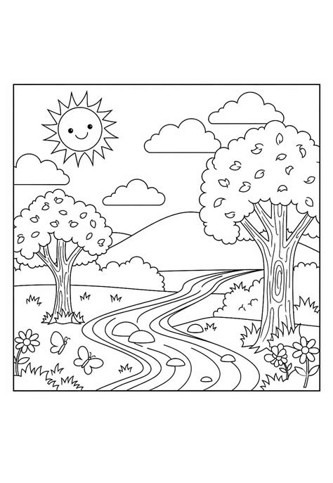 Natureza Para Pintar - Natureza para Pintar: Desenhos para Colorir - Dicas Práticas
