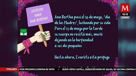 Exigen Justicia Por Feminicidio De Bertha En Veracruz Grupo Milenio