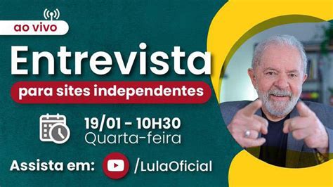 Agora Lula Concede Entrevista Coletiva à Mídia Independente Pensar Piauí