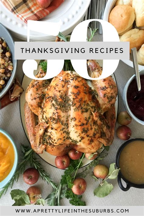 Fabulous Food Ideas for Thanksgiving - A Pretty Life In The Suburbs