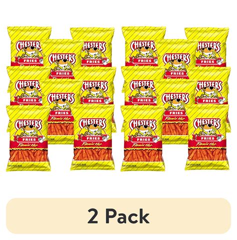 Pack Chester S Flamin Hot Fries Oz Bags Pack Of