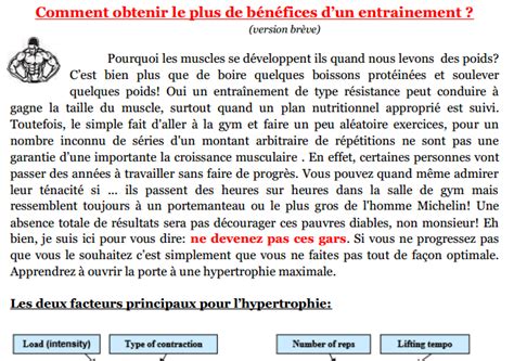 Connaissance Que J Aurai Voulu Savoir Avant De Commencer La Musculation