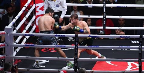 Boxeo Saúl Canelo Álvarez venció a John Ryder por decisión unánime en