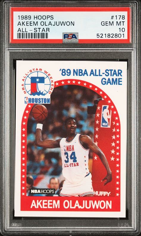 Hakeem Olajuwon 1989 Hoops 178 All Star Price Guide Sports Card Investor